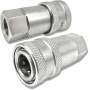 SZYBKOZŁĄCZE HYDRAULICZNE EURO GNIAZDO KRÓTKIE GWINT WEWNĘTRZNY 1/4 "